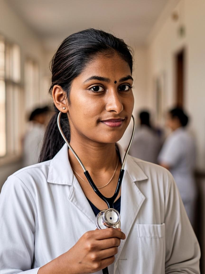 ABC nursing students during a clinical training session