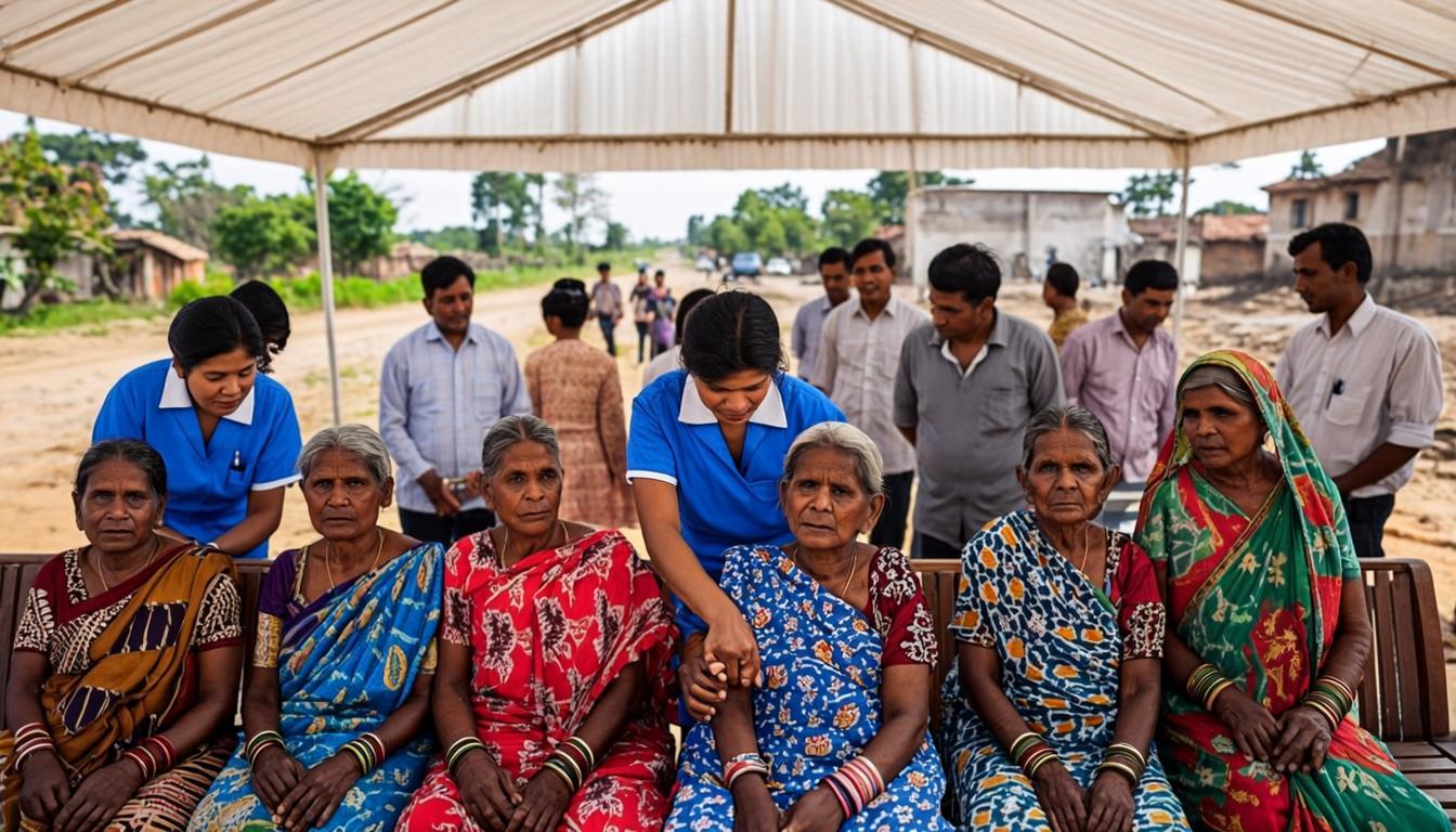 Community health camp conducted by ABC students